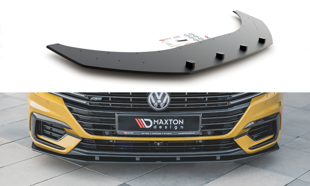 Maxton Racing Durability Front Splitter Volkswagen Arteon R-Line - Black-Red