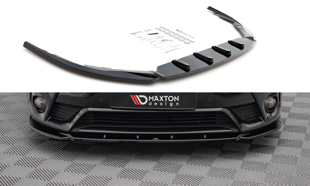 Maxton Front Splitter V.2 Toyota Avensis Mk3 Facelift - Gloss Black