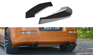 Maxton Rear Side Splitters Nissan 350Z - Gloss Black