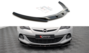 Maxton Front Splitter V.1 Opel Astra Gtc Opc-Line J - Gloss Black