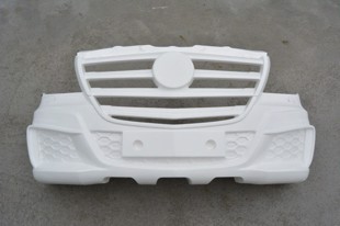 Maxton Front Bumper Mercedes Sprinter 2013-Up (+ Separate Grill) - Not primed
