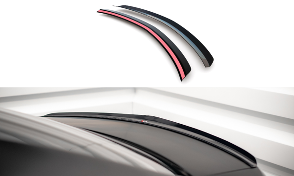 Maxton Spoiler Cap Mercedes-Benz C Sedan W204 / C Coupe C204 - Gloss Black