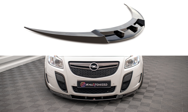 Maxton Front Splitter V.1 Opel Insignia Opc Mk1 - Gloss Black