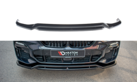 Maxton Front Splitter For BMW X5 G05 M-Pack - Gloss Black