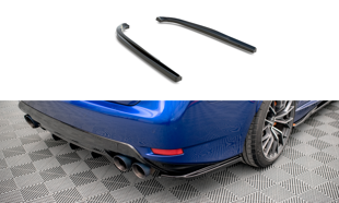 Maxton Rear Side Splitters Lexus Gs F Mk4 Facelift - Gloss Black