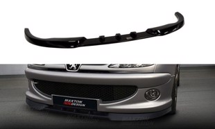 Maxton Front Splitter Peugeot 206 (For: Cc, Rc, Gti, S16, Xsi, Xs, Sport) - Molet