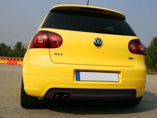 Maxton Rear Valance VW Golf V Gti Edition 30 (With 1 Exhaust Hole, For Gti Exhaust)