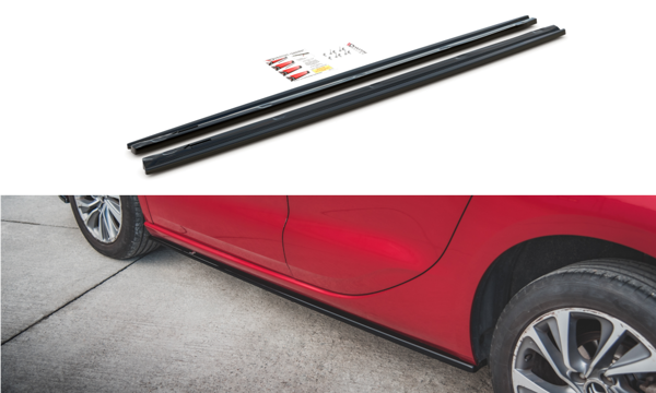 Maxton Side Skirts Diffusers Citroen DS4 - Textured