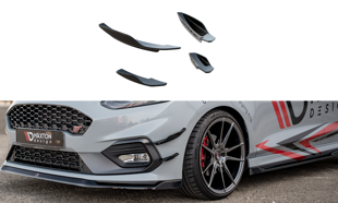 Maxton Front Bumper Wings (Canards) V.2 Ford Fiesta Mk8 St / St-Line 