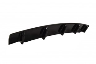 Maxton Central Rear Splitter For BMW 5 F11 M-Pack (Fits Two Single Exhaust Ends) - Molet