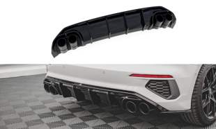 Maxton Rear Valance + Exhaust Ends Imitation Audi A3 S-Line Sportback 8Y