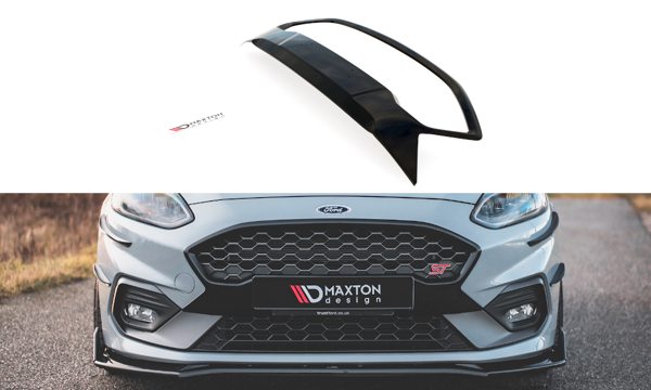 Maxton Front Grill Ford Fiesta St Mk8 - Gloss Black