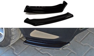 Maxton Rear Side Splitters Opel Astra H (For Opc / Vxr) - Gloss Black