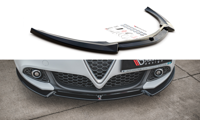 Maxton Front Splitter V.2 Alfa Romeo Giulietta Facelift - Gloss Black
