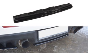 Maxton Central Rear Splitter Mitsubishi Lancer Evo X (Without Vertical Bars) - Molet