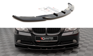 Maxton Front Splitter V.2 BMW 3 E90 - Gloss Black