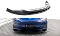 Maxton Front Splitter V.2 Tesla Model Y - Gloss Black