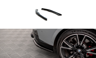Maxton Rear Side Splitters V.2 BMW 2 Coupe M240I G42 - Textured