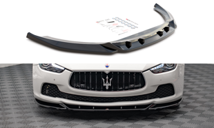 Maxton Front Splitter V.1 Maserati Ghibli Mk3 - Textured