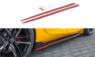 Maxton Side Skirts Diffusers V.2 Toyota Supra Mk5 - RED