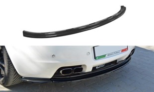 Maxton Central Rear Splitter Alfa Romeo Brera (Without Vertical Bars) - Gloss Black