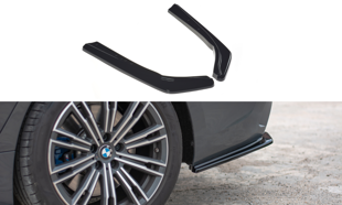 Maxton Rear Side Splitters For BMW 3 G20 M-Pack - Textured