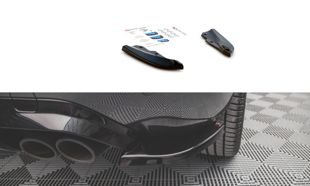 Maxton Rear Side Splitters Cupra Formentor - Gloss Black