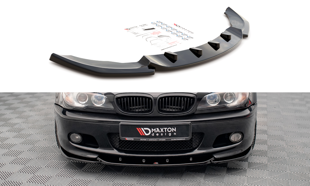 Maxton Front Splitter V.2 BMW 3 Coupe M-Pack E46 - Textured