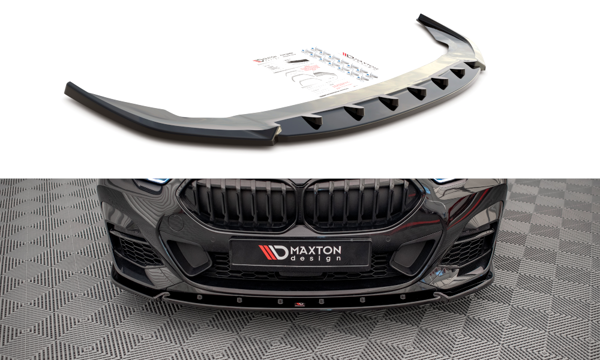 Maxton Front Splitter V.2 BMW 2 Gran Coupe M-Pack / M235I F44 - Textured
