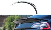 Maxton Spoiler Extension Tesla Model 3 - Gloss Black