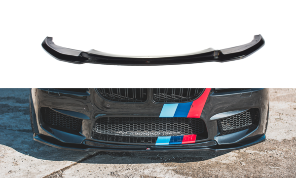 Maxton Front Splitter V.2 BMW M6 F06 Gran Coupe - Textured
