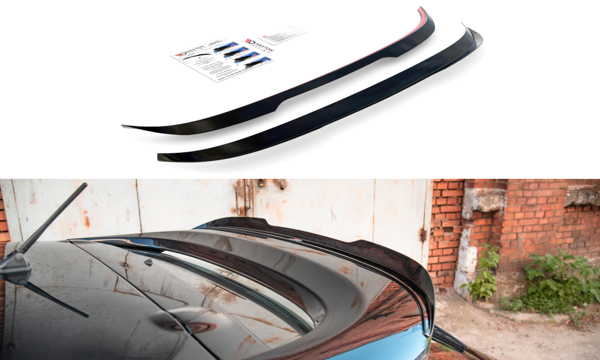 Maxton Spoiler Cap Mitsubishi Lancer Sportback Mk8 - Gloss Black