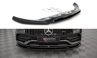 Maxton Front Splitter Mercedes-Benz Glc Coupe Amg-Line C253 Facelift - Gloss Black