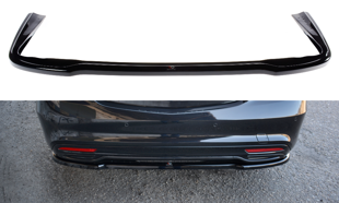 Maxton Central Rear Splitter Mercedes-Benz S-Class Amg-Line W222 - Gloss Black