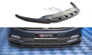 Maxton Front Splitter V.1 Volkswagen Passat B8 - Gloss Black