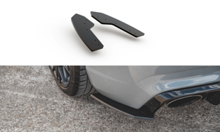 Maxton Racing Durability Rear Side Splitters Audi RS3 8V Sportback - Black