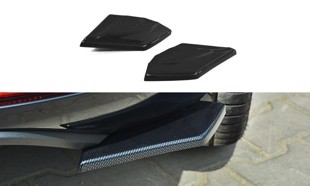 Maxton Rear Side Splitters Seat Leon Iii Cupra / Fr - Gloss Black