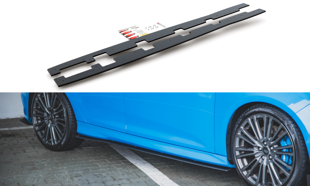 Maxton Racing Durability Side Skirts Diffusers Ford Focus RS Mk3 - Black