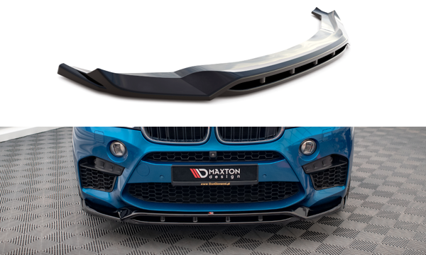 Maxton Front Splitter V.3 BMW X5 M F85 / X6 M F86 - Gloss Black