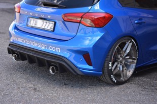 Maxton Rear Valance With Exhaust Ford Focus St-Line Mk4