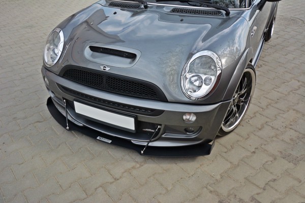 Maxton Front Racing Splitter Mini R53 Cooper S Jcw