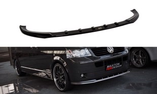 Maxton Front Splitter VW T5 (Preface) - Gloss Black