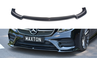 Maxton Front Splitter V.2 Mercedes-Benz E-Class W213 Coupe (C238) Amg-Line - Gloss Black