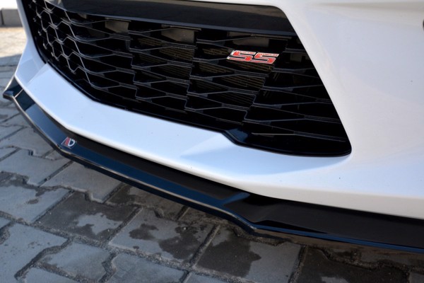 Maxton Front Splitter V.2 Chevrolet Camaro 6Th-Gen. Phase-I 2Ss Coupe - Gloss