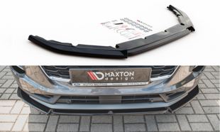 Maxton Front Splitter Ford Puma  - Gloss Black