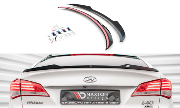 Maxton Spoiler Cap Hyundai I40 Mk1 - Textured