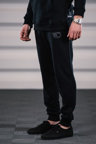 Maxton Mens Black Sweatpants - XL
