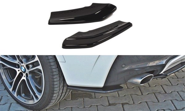 Maxton Rear Side Splitters For BMW X4 M-Pack - Molet