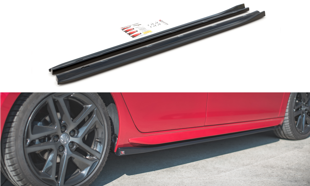 Maxton Side Skirts Diffusers Peugeot 308 Gt Mk2 Facelift - Textured