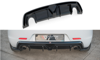 Maxton Rear Valance Alfa Romeo Giulietta Facelift (Exhaust On Both Sides Version) - Gloss Black